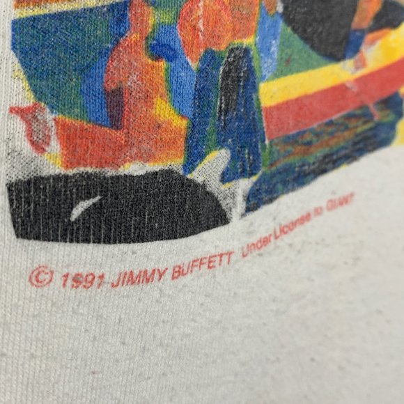 Vintage Jimmy Buffet Tour Band Tee shirt - Picture 3 of 4